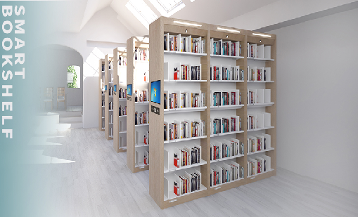 新型智能书架 | 精准定位显示，让藏书“无所遁形”